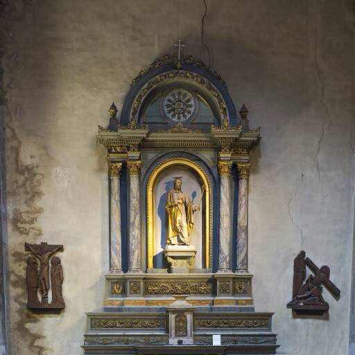 santuário, santuário, ouro, estátua, parede Thomas Jurkowski (Kamell)