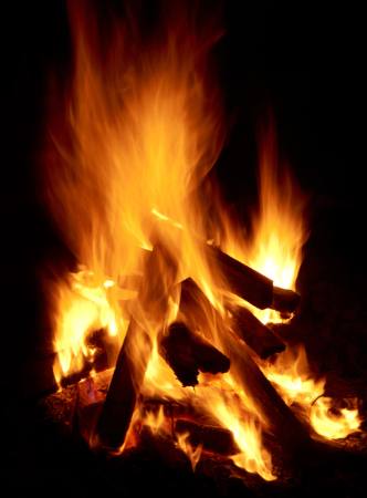 fogo, madeira, queimadura, escuro Hong Chan - Dreamstime