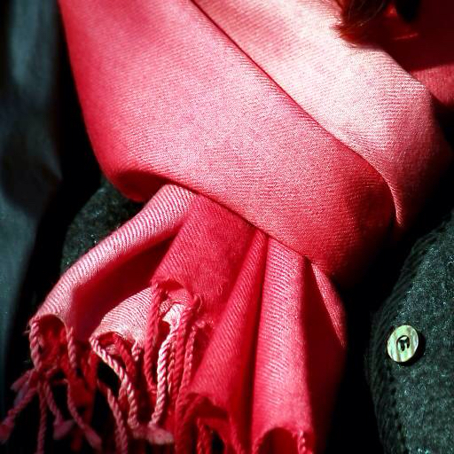 vermelho, pano, roupas, lenço, botão Clarita