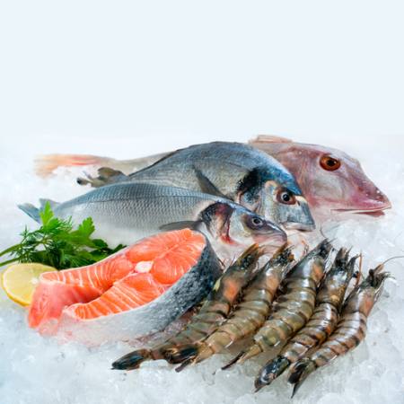 peixes, mar, comida, gelo, fatia, caranguejo Alexander  Raths - Dreamstime