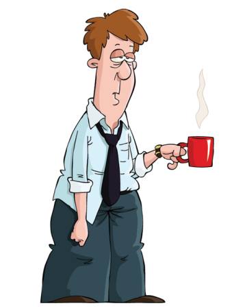 O homem, café, cofe, coffe, vermelho, copo Dedmazay - Dreamstime