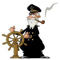 marinheiro, mar, capitão, roda, tubulação, fumo Dedmazay - Dreamstime