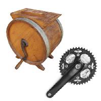 Pixwords Com a imagem roda, ferramenta, objeto, punho, girar, madeira Ken Backer - Dreamstime