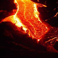 Pixwords Com a imagem lava, vulcão, vermelho, quente, fogo, montanha Jason Yoder - Dreamstime