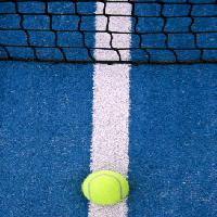 Pixwords Com a imagem de tênis, bola, rede, esporte Maxriesgo - Dreamstime