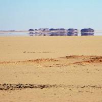 Pixwords Com a imagem terra do deserto, areia Andriukas76