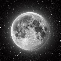 Pixwords Com a imagem céu, planeta, escuro, lua G. K. - Dreamstime