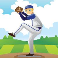 Pixwords Com a imagem esporte, tampão, pé, suporte, baseball Artisticco Llc - Dreamstime