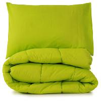 Pixwords Com a imagem verde, travesseiro, cobertura Karam Miri - Dreamstime
